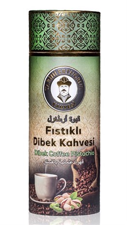 Dibek Coffee with Pistachio Special Cylinder Box 1000